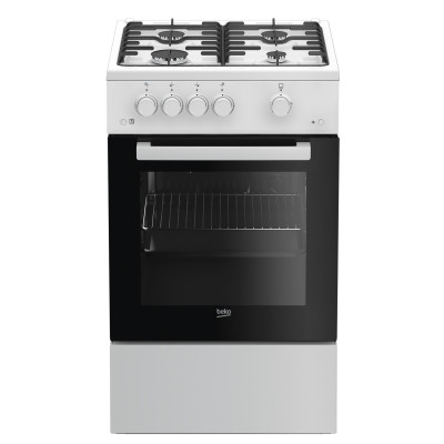 Газовая плита BEKO FSG52020FW: эффективность и надежность Газовая плита BEKO FSG52020FW: эффективность и надежность