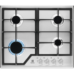 Варильна поверхня газова Electrolux KGS6426SX Варильна поверхня газова Electrolux KGS6426SX