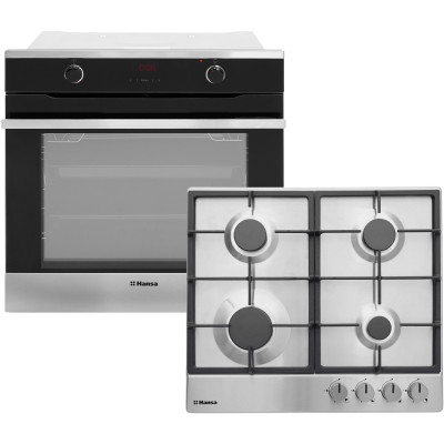 Духовой шкаф электрический Hansa FCGI69329 + Варочная поверхность газовая Hansa FCGI69329 (комплект) Духовой шкаф электрический Hansa FCGI69329 + Варочная поверхность газовая Hansa FCGI69329 (комплект)