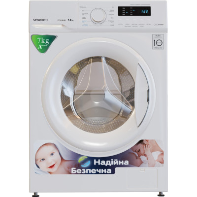 Узкая стиральная машина SKYWORTH F70109UB: идеальный выбор для ограниченных пространств