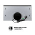 Потужна витяжка INTERLINE SHARK PLUS BL/S A/60 для вашої кухні! Потужна витяжка INTERLINE SHARK PLUS BL/S A/60 для вашої кухні!