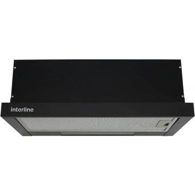 Потужна витяжка INTERLINE DELI BL A/60/2/T для чистого повітря Потужна витяжка INTERLINE DELI BL A/60/2/T для чистого повітря