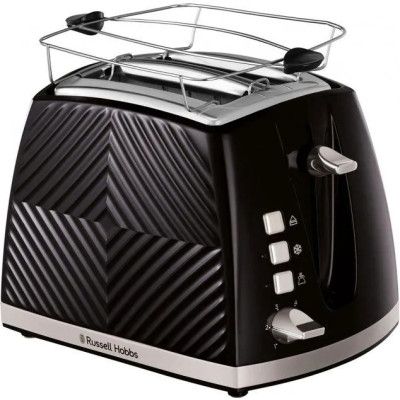 Тостер RUSSELL HOBBS Groove 2S Black 26390-56 Тостер RUSSELL HOBBS Groove 2S Black 26390-56