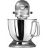 Планетарний міксер KitchenAid Artisan 5KSM125ECU з відкидним блоком сріблястий