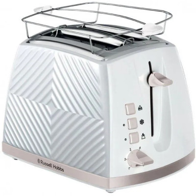 Тостер RUSSELL HOBBS Groove 2S White 26391-56 Тостер RUSSELL HOBBS Groove 2S White 26391-56