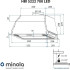 Эффективная встроенная вытяжка MINOLA HBI 5222 WH 700 LED Эффективная встроенная вытяжка MINOLA HBI 5222 WH 700 LED