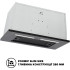 Ефективна витяжка INTERLINE SWAY BL A/60 GL/S! Ефективна витяжка INTERLINE SWAY BL A/60 GL/S!