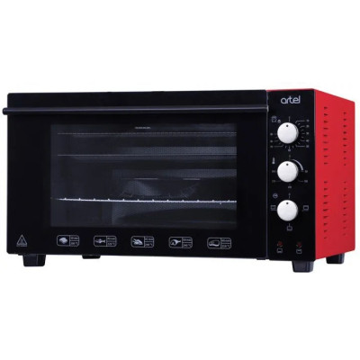 Електрична піч Artel MD 4218 L Black RED