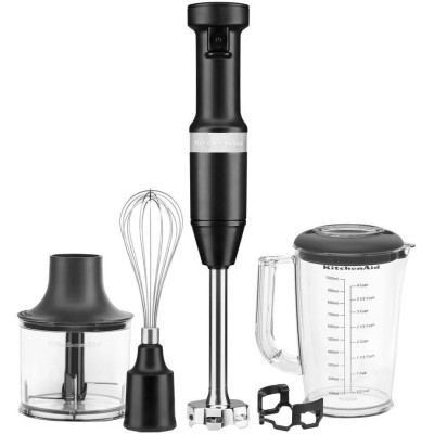 Блендер занурювальний KitchenAid 5KHBV83EBM чорний матовий Блендер занурювальний KitchenAid 5KHBV83EBM чорний матовий