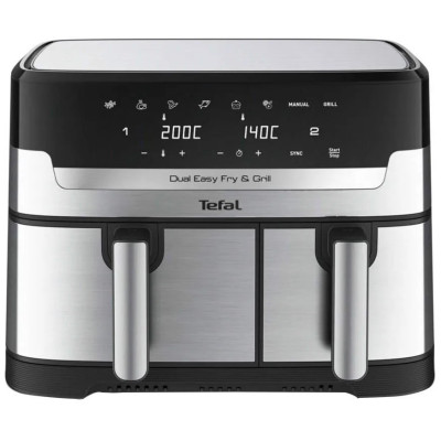 Мультипіч Tefal Dual Easy Fry & Grill Air Fryer EY905D10 Мультипіч Tefal Dual Easy Fry & Grill Air Fryer EY905D10