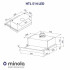 Эффективная витяжка Minola HTL 514 WH LED для чистого воздуха Эффективная витяжка Minola HTL 514 WH LED для чистого воздуха